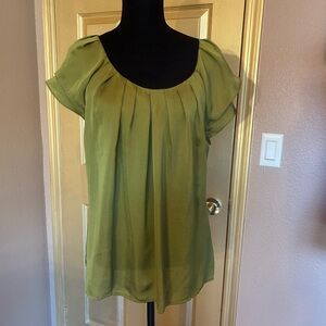 Violet & Claire Olive Blouse